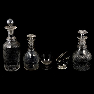 Lot 49 - Remaining Victorian and later drinking glasses...