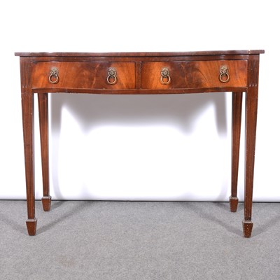 Lot 414 - Three reproduction hall tables.