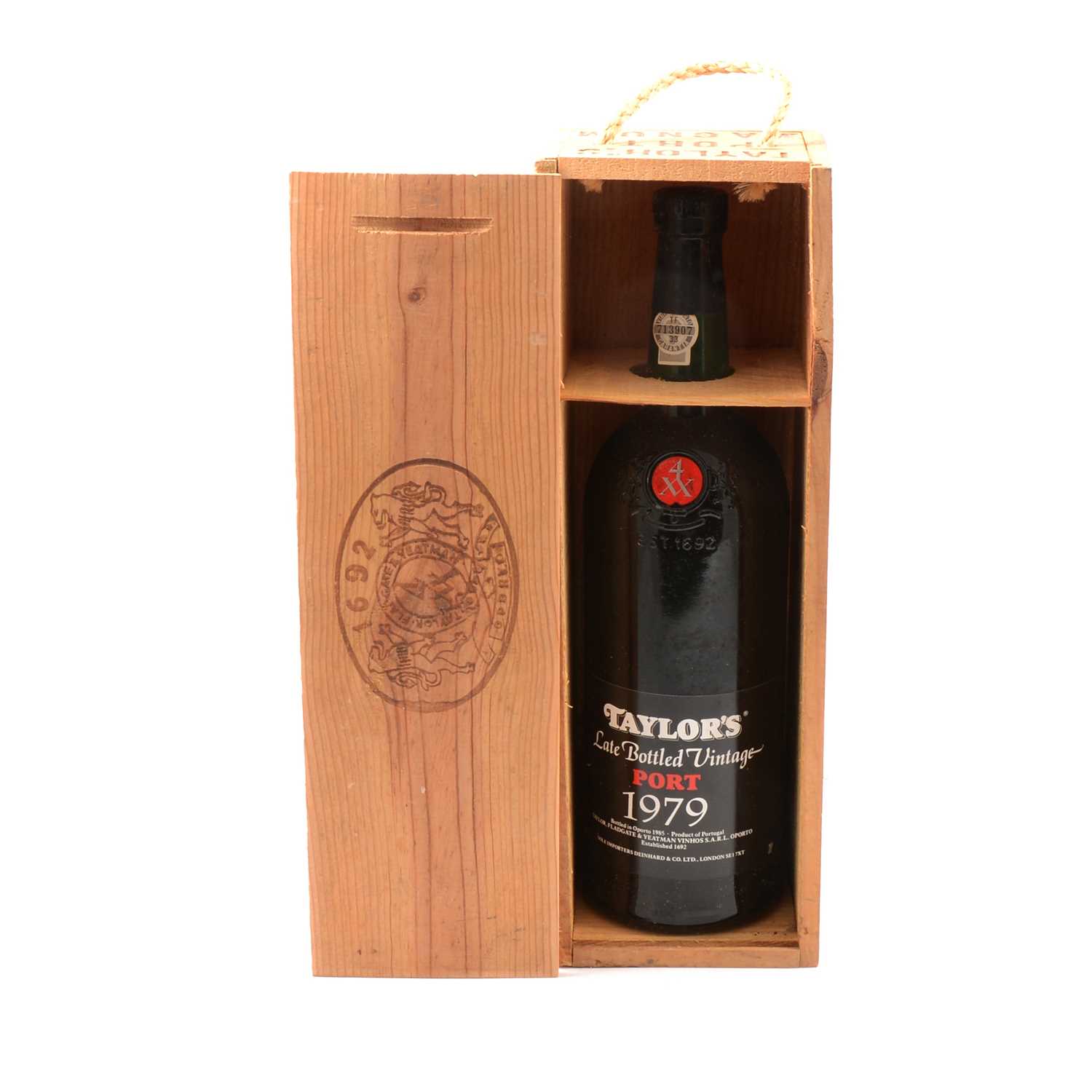 Lot 179 - 1979 Taylors, Late Bottled Vintage Port, magnum
