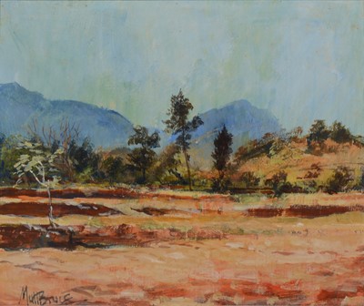 Lot 239 - Matt Bruce, Landscape, Ibiza