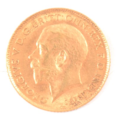 Lot 112 - A Gold Half Sovereign George V 1913.