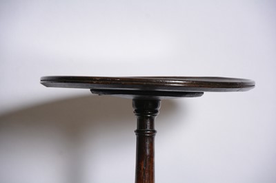 Lot 91 - A George III style walnut candle table