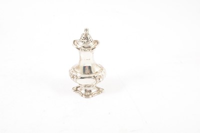 Lot 106 - Condiments and other small silver