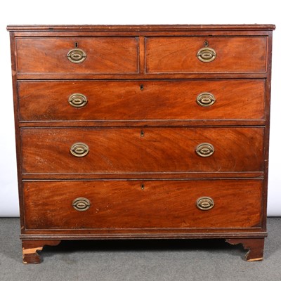 Lot 438 - George IV mahogany chest of drawers