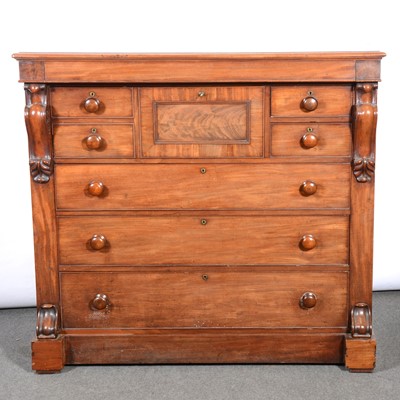 Lot 415 - Victorian Scottish mahogany chest of drawers