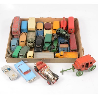 Lot 220 - One tray of loose die-cast models, including Tri-ang Spot-on Vauxhall Cresta