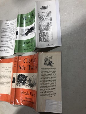 Lot 18 - Nine Freda Hurt Mr Twink books, all 1st editions.