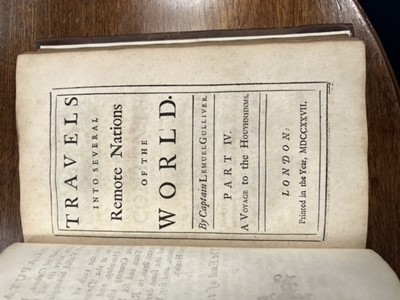Lot 41 - [Jonathan Swift] Travels into Several Remote Nations of the World