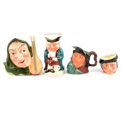 Lot 61 - Collection of Toby and character jugs