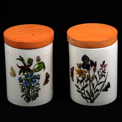 Lot 44 - Quantity of Portmeirion decorative vessels and assorted  decorative galssware