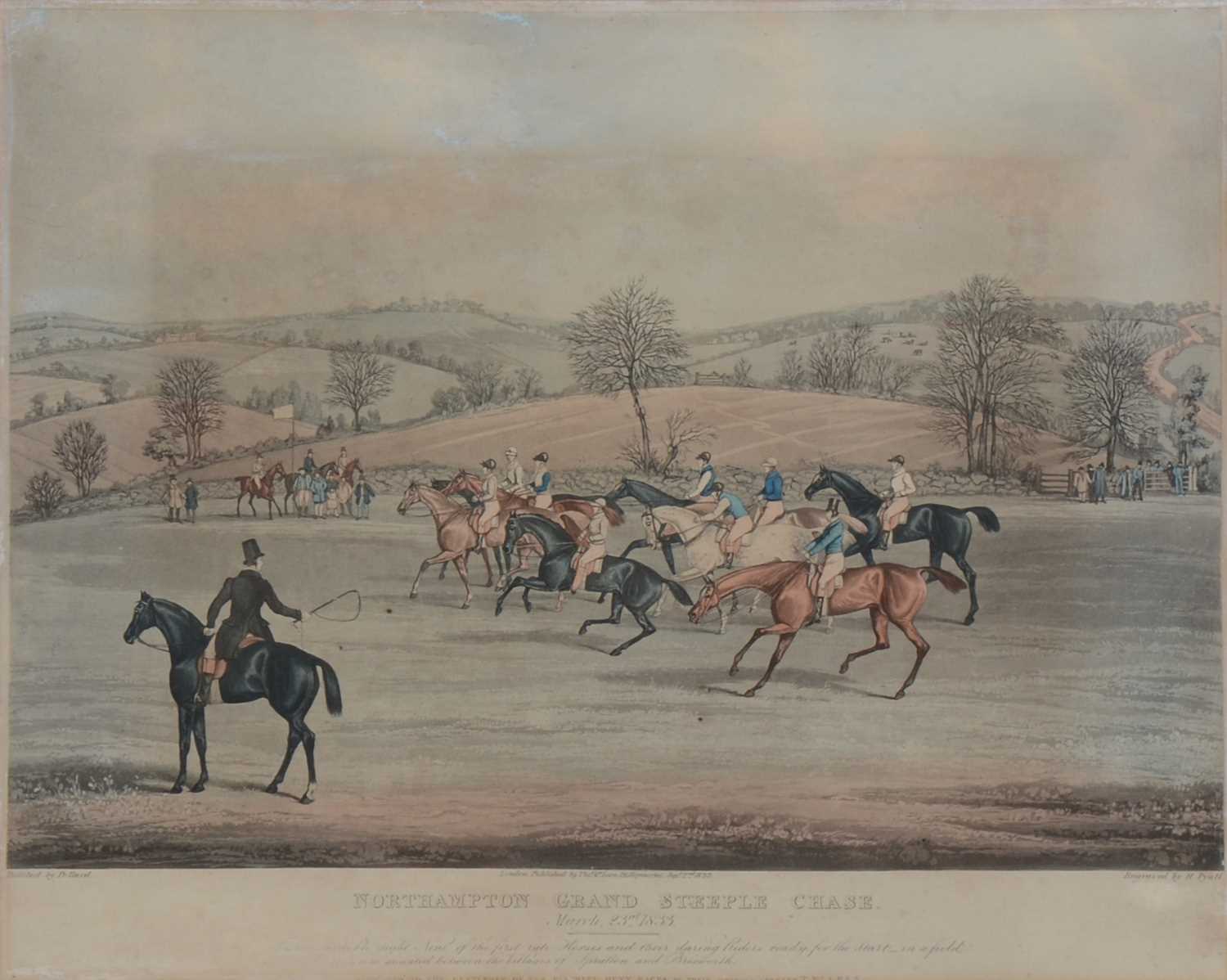 Lot 257 - H Pyall after James Pollard, Northampton Grand Steeple Chase