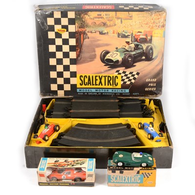Lot 36 - Scalextric slot-car racing, including set GP.33 etc