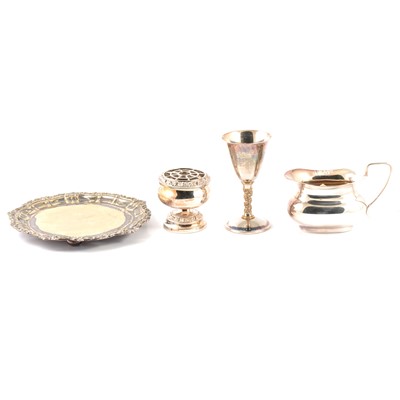 Lot 166 - Quantity of silver plated wares