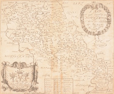 Lot 283 - Four Northamptonshire maps