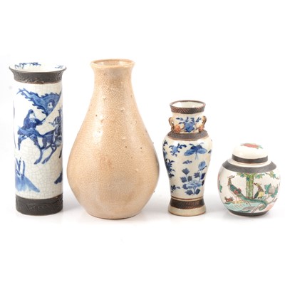 Lot 26 - Four Chinese ceramic vessels