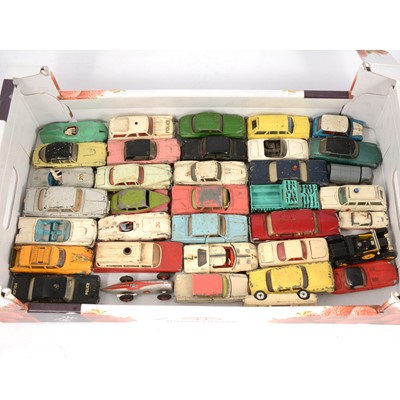 Lot 211 - Loose die-cast models, thirty-six playworn examples