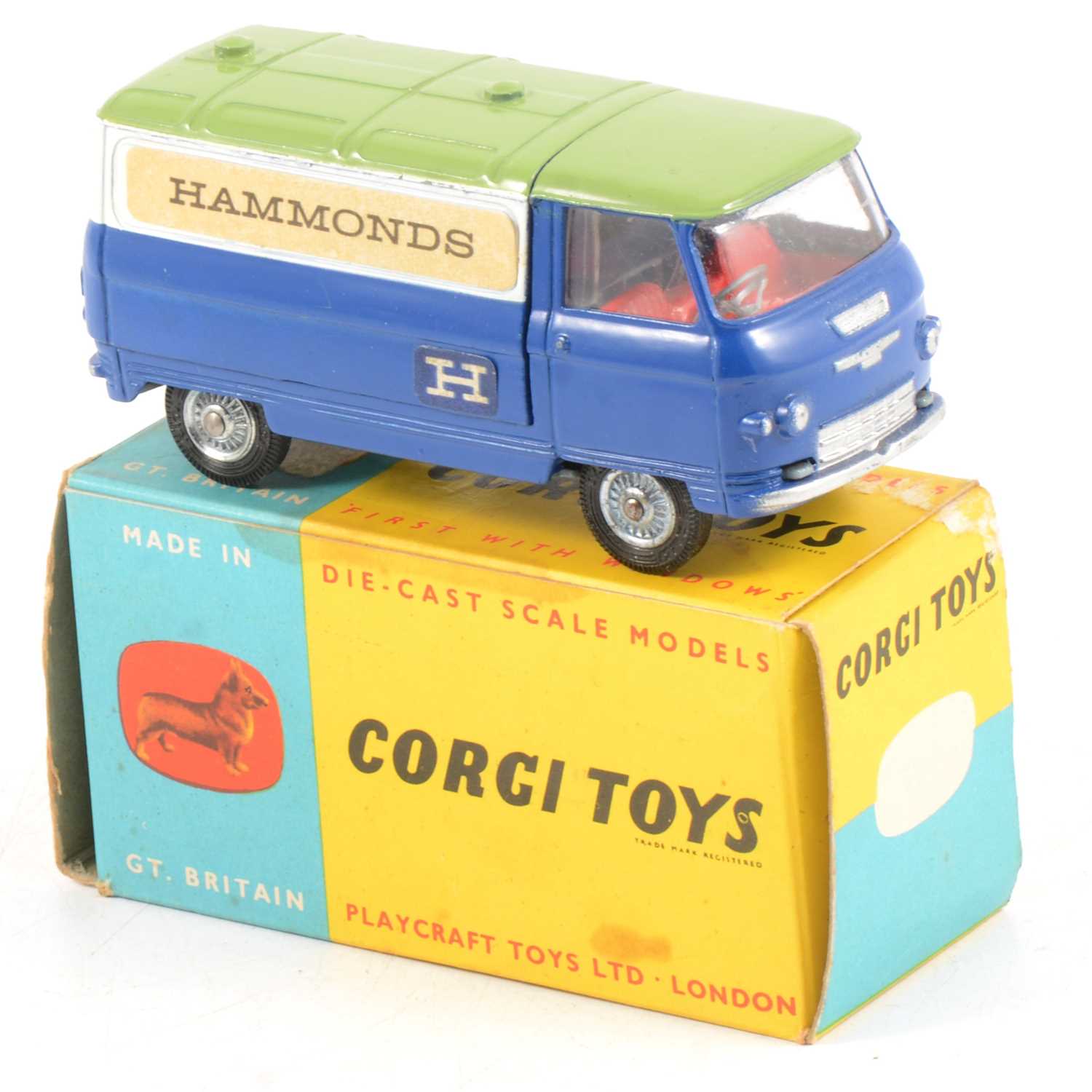 Lot 256 - Corgi Toys die-cast model Promotional Commer 3/4 ton chassis 'Hammonds', boxed.