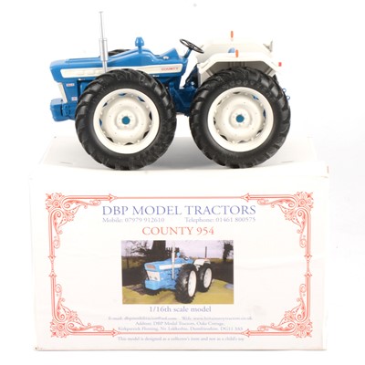 Lot 318 - DBP Model Tractors, County 954 tractor, 1:16 scale, boxed with no certificate.