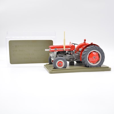 Lot 310 - G&M Farm Models model Massey Ferguson 135 tractor, 1:16 scale