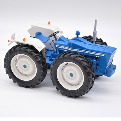 Lot 321 - DBP Model Tractors model County 1004 Super Six tractor, 1:16 scale, blue body.