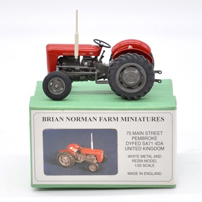 Lot 345 - Brian Norman Farm Miniatures model Massey Ferguson 35.