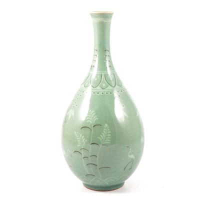 Lot 40 - Korean celadon vase