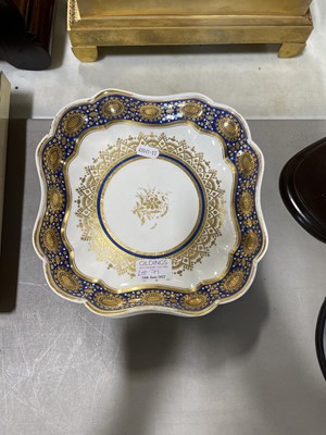 Lot 37 - Collection of Derby dessert dishes and plates, etc