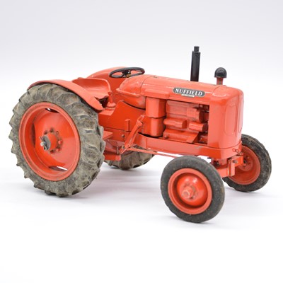 Lot 358 - Denzil Skinner & Co model Nuffield Universal tractor, 1:16 scale, red body, unboxed.