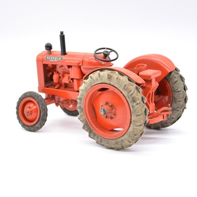 Lot 358 - Denzil Skinner & Co model Nuffield Universal tractor, 1:16 scale, red body, unboxed.