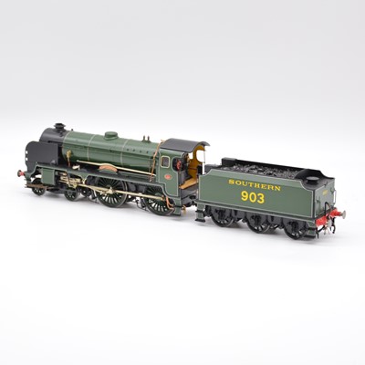 Lot 69 - DJB Engineering kit-built O gauge Finescale model locomotive Southern 903 4-2-0 'Charterhouse'