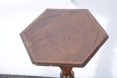Lot 55 - A George III style mahogany pedestal