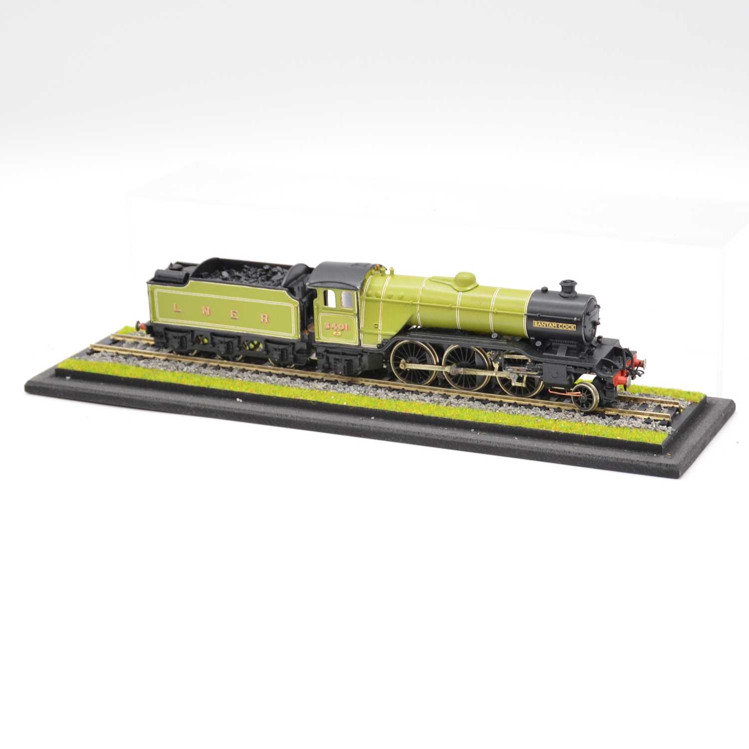 Lot 174 - A well made kit-built OO gauge model railway locomotive, LNER 2-6-2 'Bantam Cock'