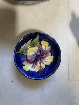 Lot 7 - Three Moorcroft pottery bowls
