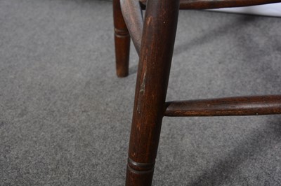 Lot 198 - Set of six elm and ash kitchen chairs by Goodearl Bros Ltd