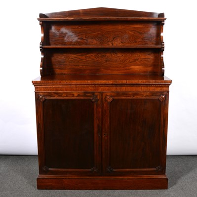 Lot 439 - Victorian rosewood chiffonier