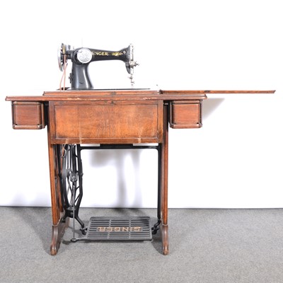 Lot 472 - Three sewing machines