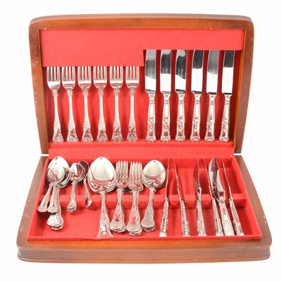 Lot 120 - Silver plated cutlery