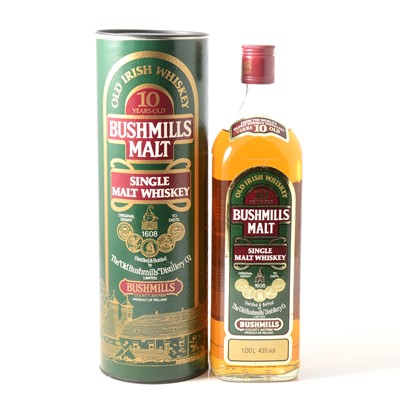 Lot 353 - Bushmills, 10 year old Irish whiskey, and Pinwinnie Scotch whisky