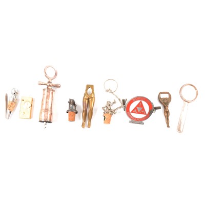 Lot 233 - Bottle openers, corkscrews, etc