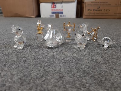 Lot 68 - A small collection of Swarovski Crystal