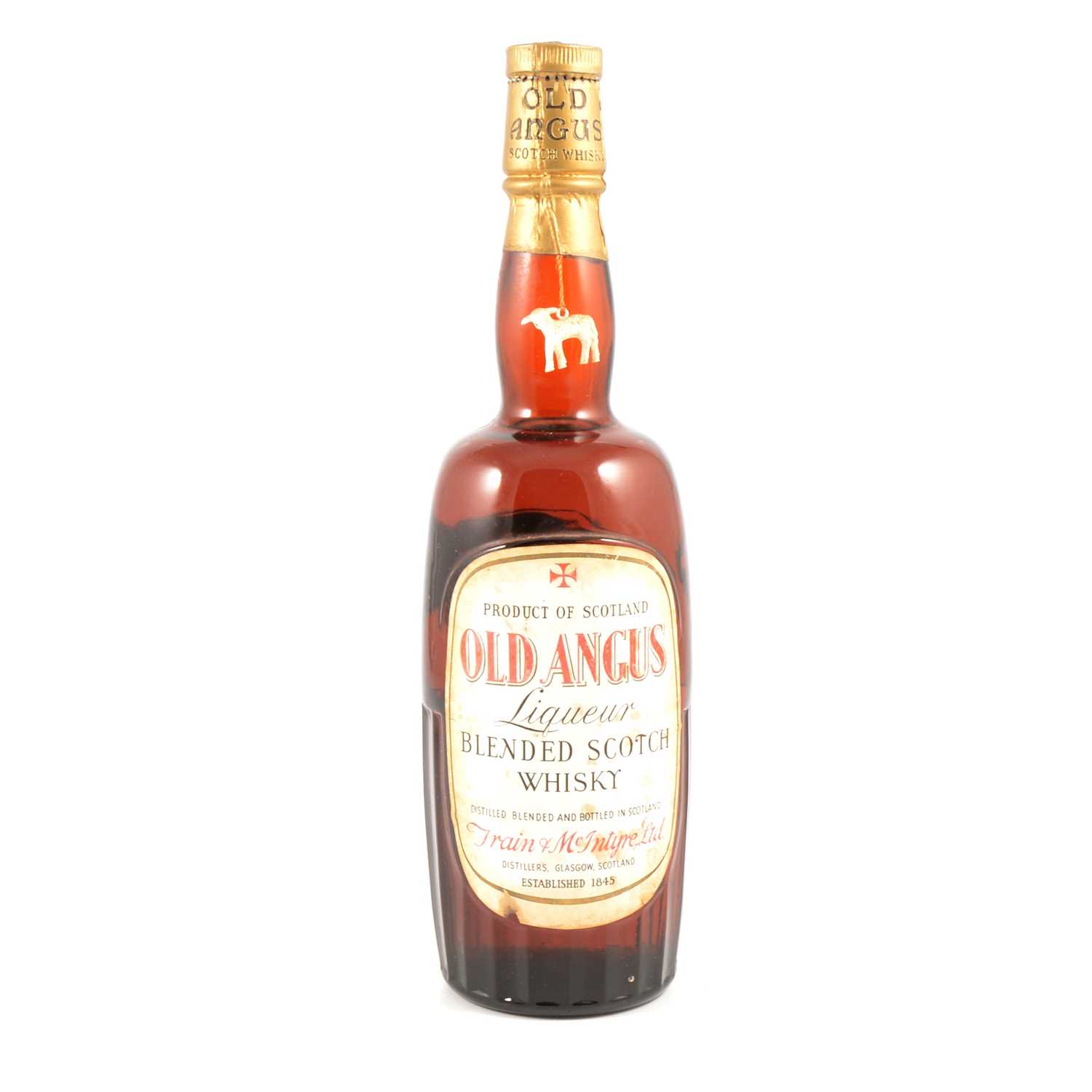 Lot 352 - Old Angus, Blended Scotch Whisky Liqueur, Train & McIntyre