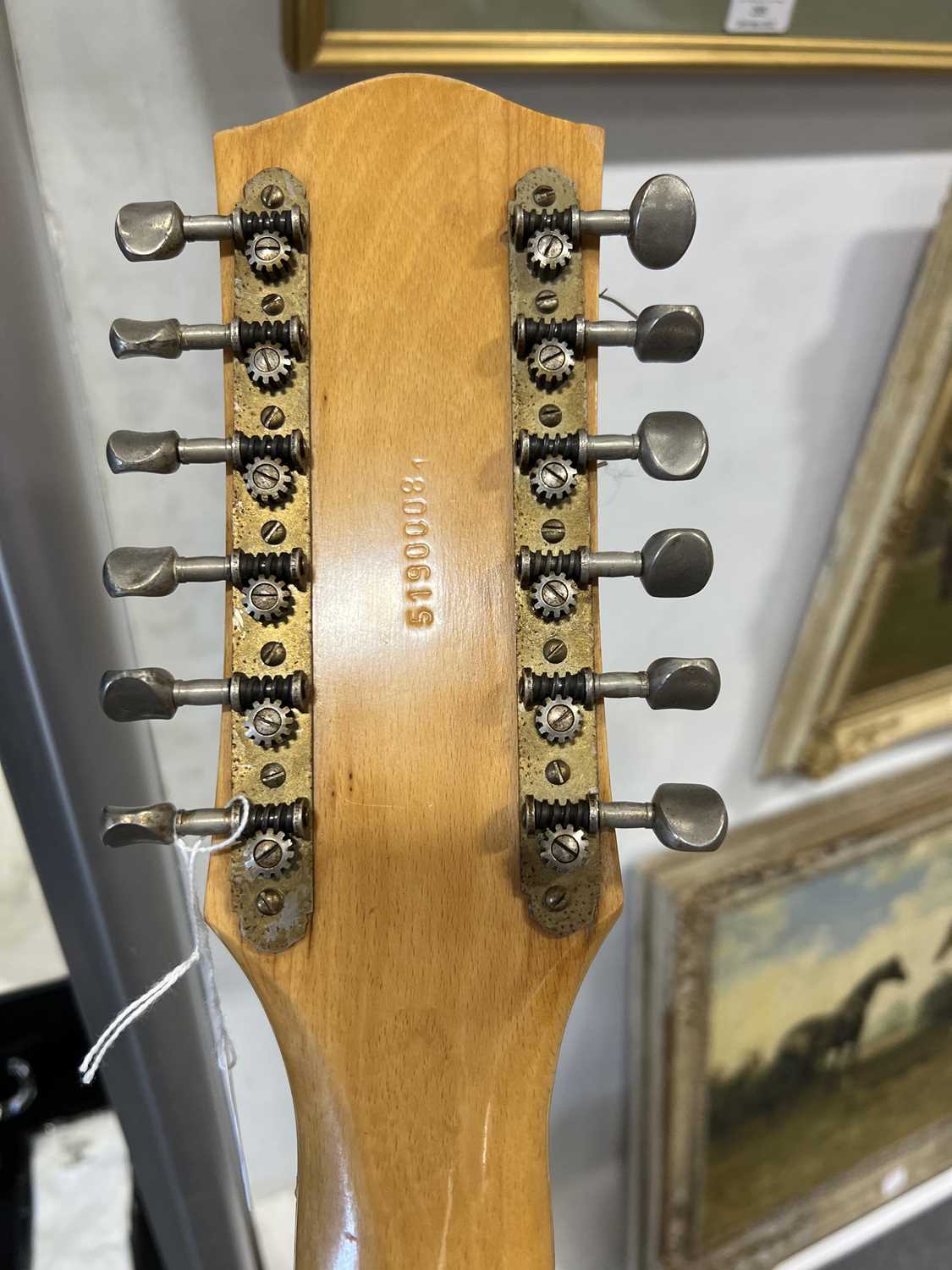 Lot 227 Egmond twelvestring acoustic guitar.