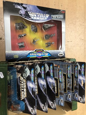 Lot 433 - Micro Machines Galoob, eight Italian 'Guerre Stellari' sets.