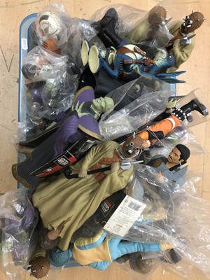 Lot 436 - Applause Star Wars figures, thirty-eight some with tags, all approximately 10".