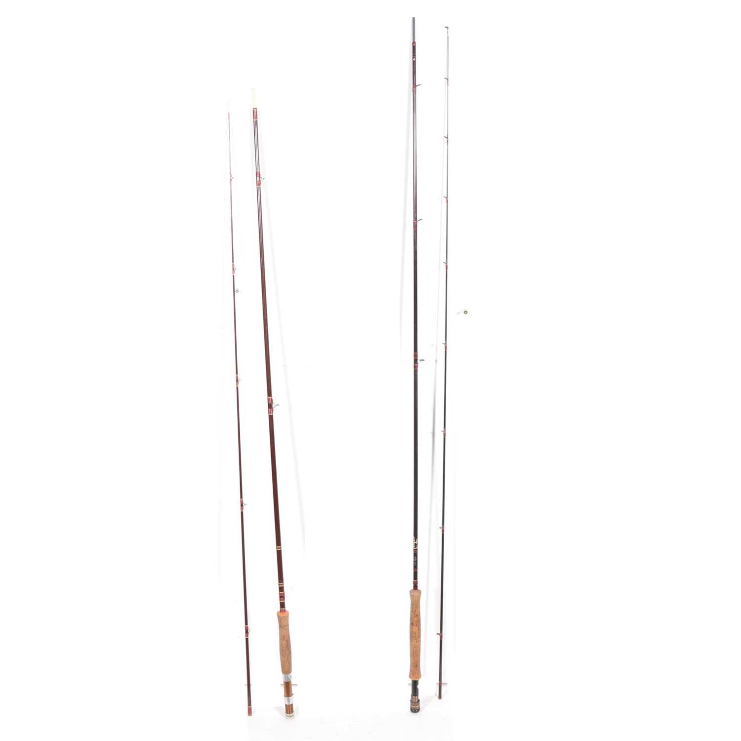 Lot 93 - Two graphite fishing rods: Hardy Stillwater