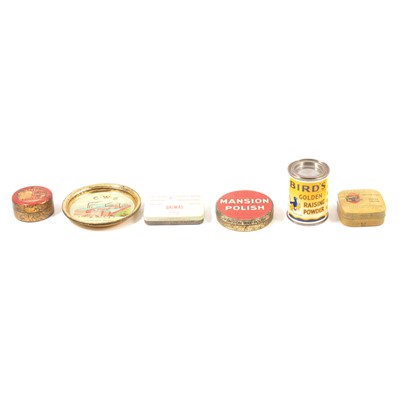Lot 162 - Collection of small adverting tins, and other collectables.