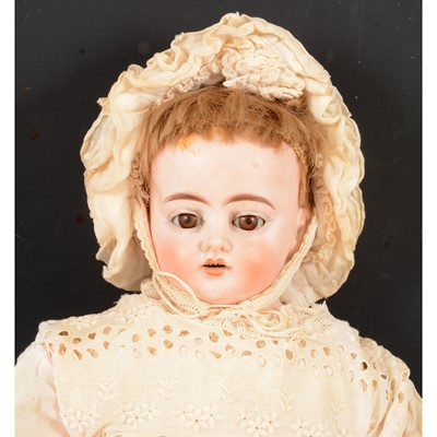 Lot 4 - Ernst Heubach, Germany bisque head doll, with sleeping eyes