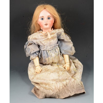 Lot 2 - Lanternier & Cie Limoges, France bisque head doll