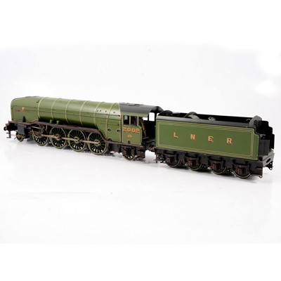 Lot 71 - ACE Productions kit-built O gauge model locomotive, LNER 2-8-2, 2002 'Earl Marischal'