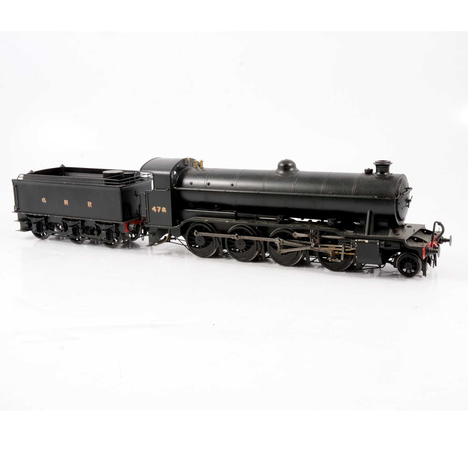 Lot 72 - A Michael Edge built O gauge railway locomotive, GNR 2-8-0, 478